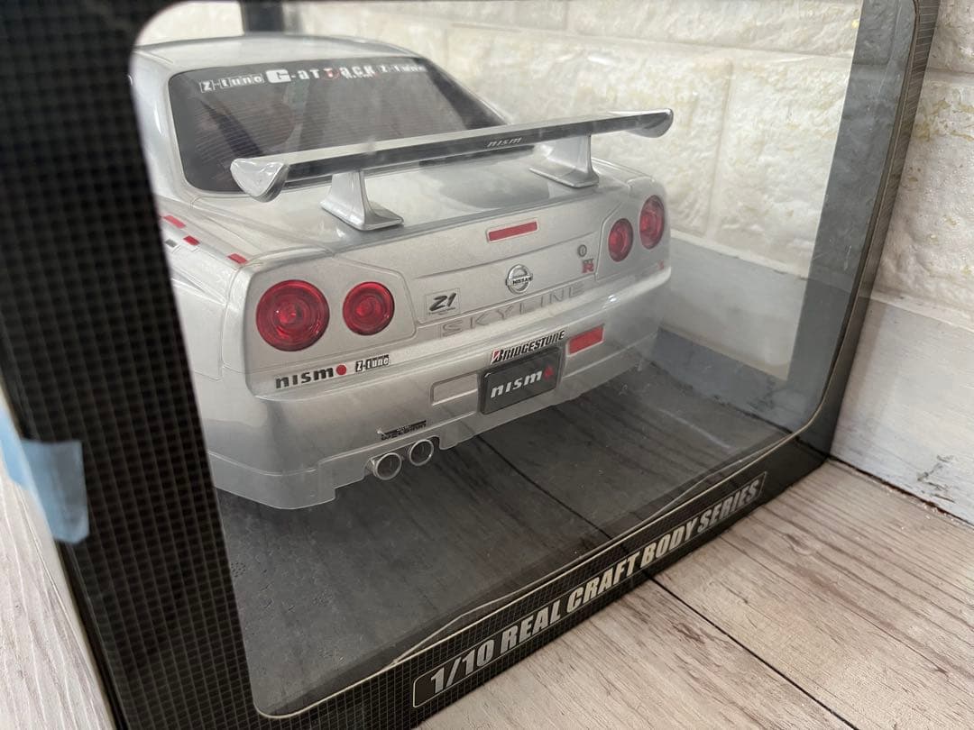 ◯ホットワークス　1/10ボディ　スカイラインR34 GT-R V-SPECⅡ◯