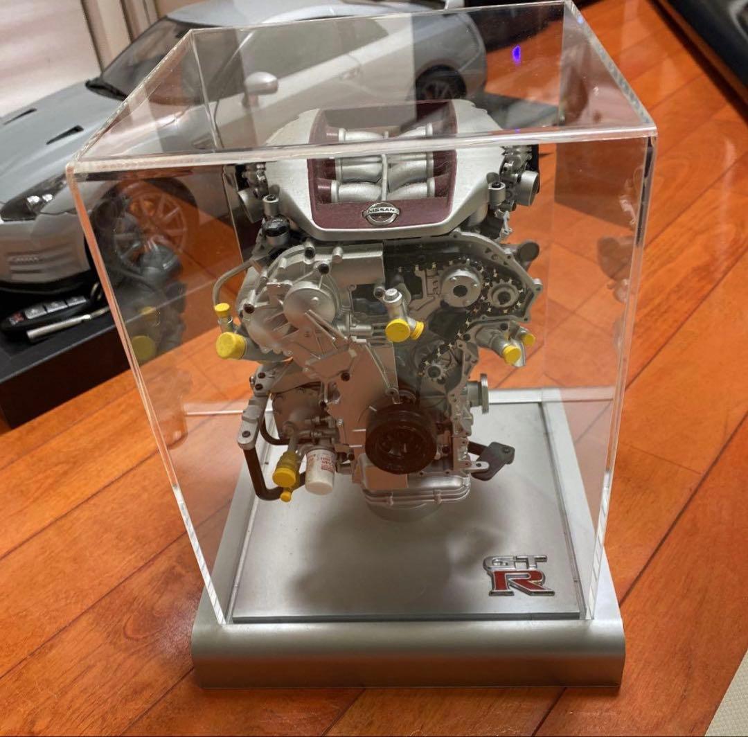 1/5 GT-R VR38DETTエンジン　1/24 GTR R35