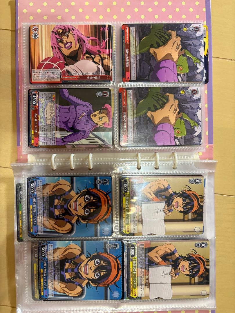 ジョジョ　ヴァイスシュバルツ　カード