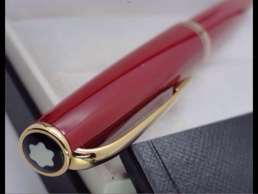 ⭐️非常にレアな軸色ボルドーカラーのジェネレーション⭐️モンブラン⭐️ゴールドプレート