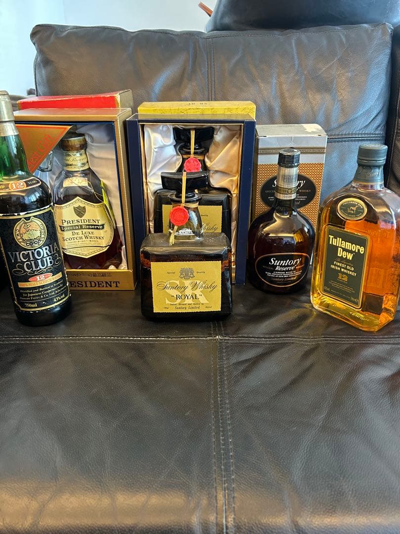 古酒　サントリーローヤルほか計6本