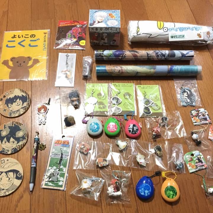 【グッズ多数】銀魂、青エク、ナルト、マギ、Free!、タイバニ、歌い手、ナルト