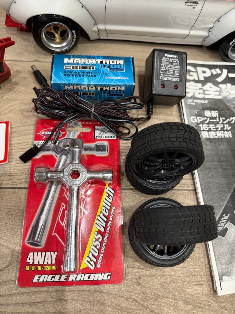 フルセット　京商　ピュア10 gp10 ツースピード　エンジンカー　ラジコン