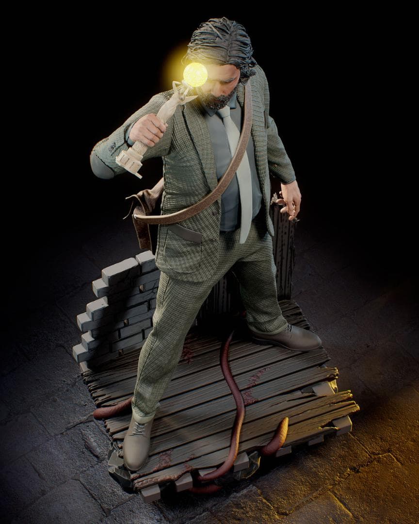 1/6 アランウェイク 未塗装未組立 フィギュア ガレージキット