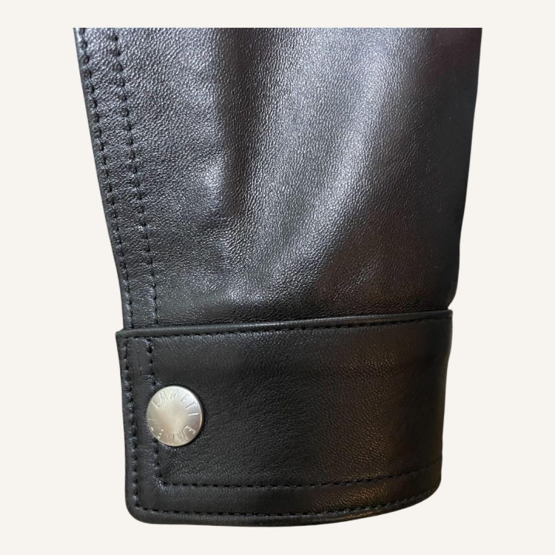 【美品】EMMETI エンメティ JURI シングルライダース 46