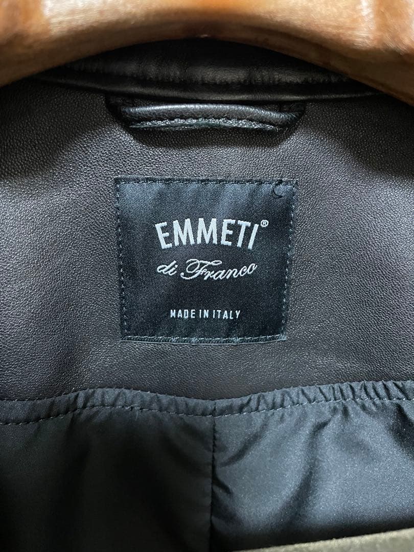 【美品】EMMETI エンメティ JURI シングルライダース 46