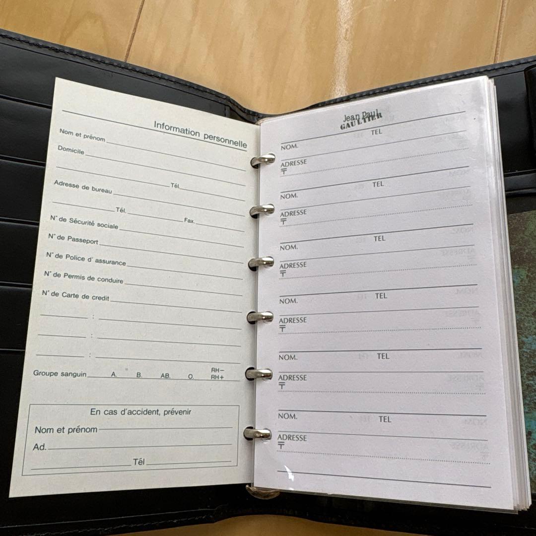 ゴルチェ　手帳　希少