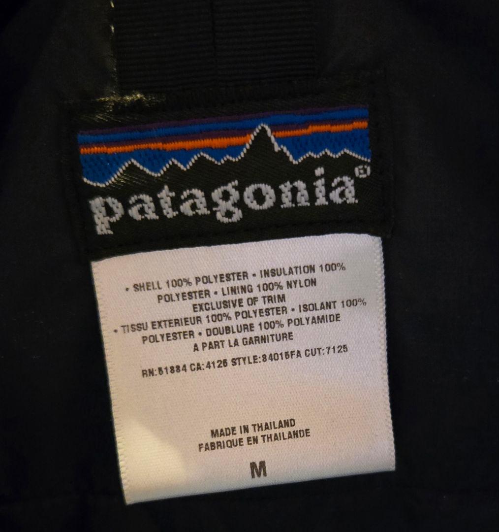 パタゴニア パフボールベスト M 黒 2011年製 84016 美品