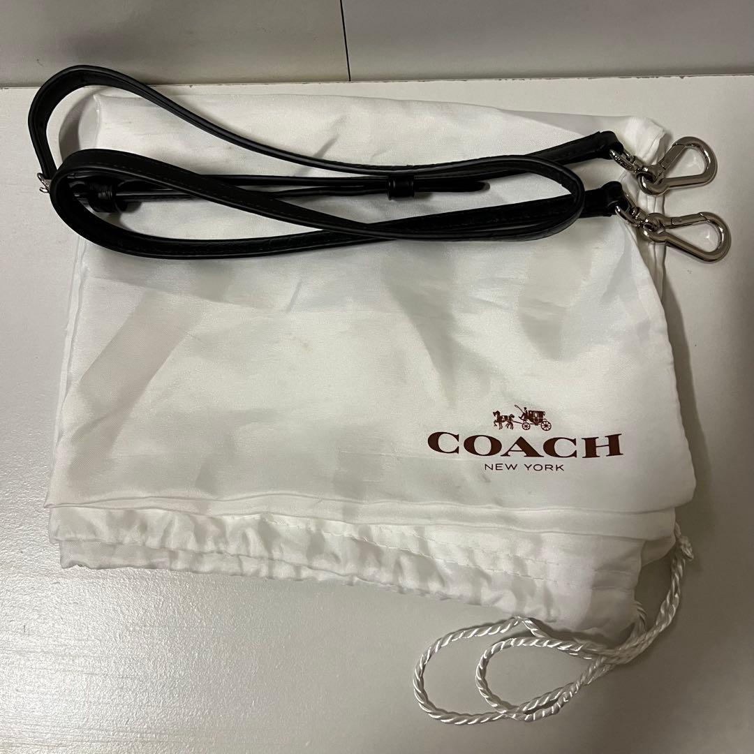 【希少・未使用】COACH クロコ型押し ミニグラマシー 黒