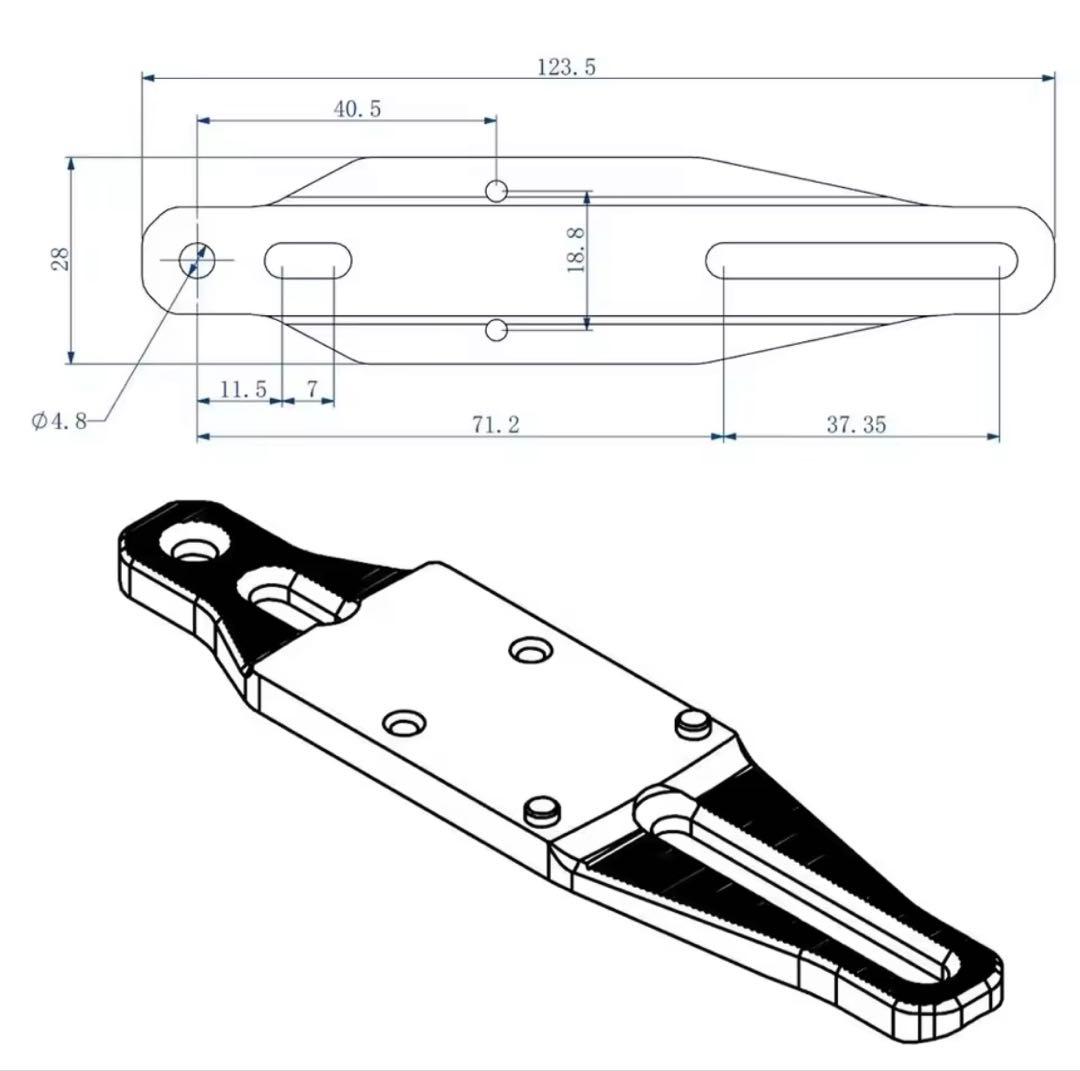 ショットガン用ドットサイト マウントベース RMR規格