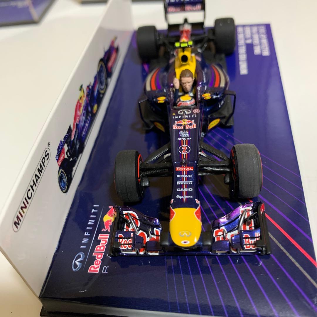 F1 13年ベテル、ウェバー、ハミルトン、ライコネン、ボタス 、5台セットです