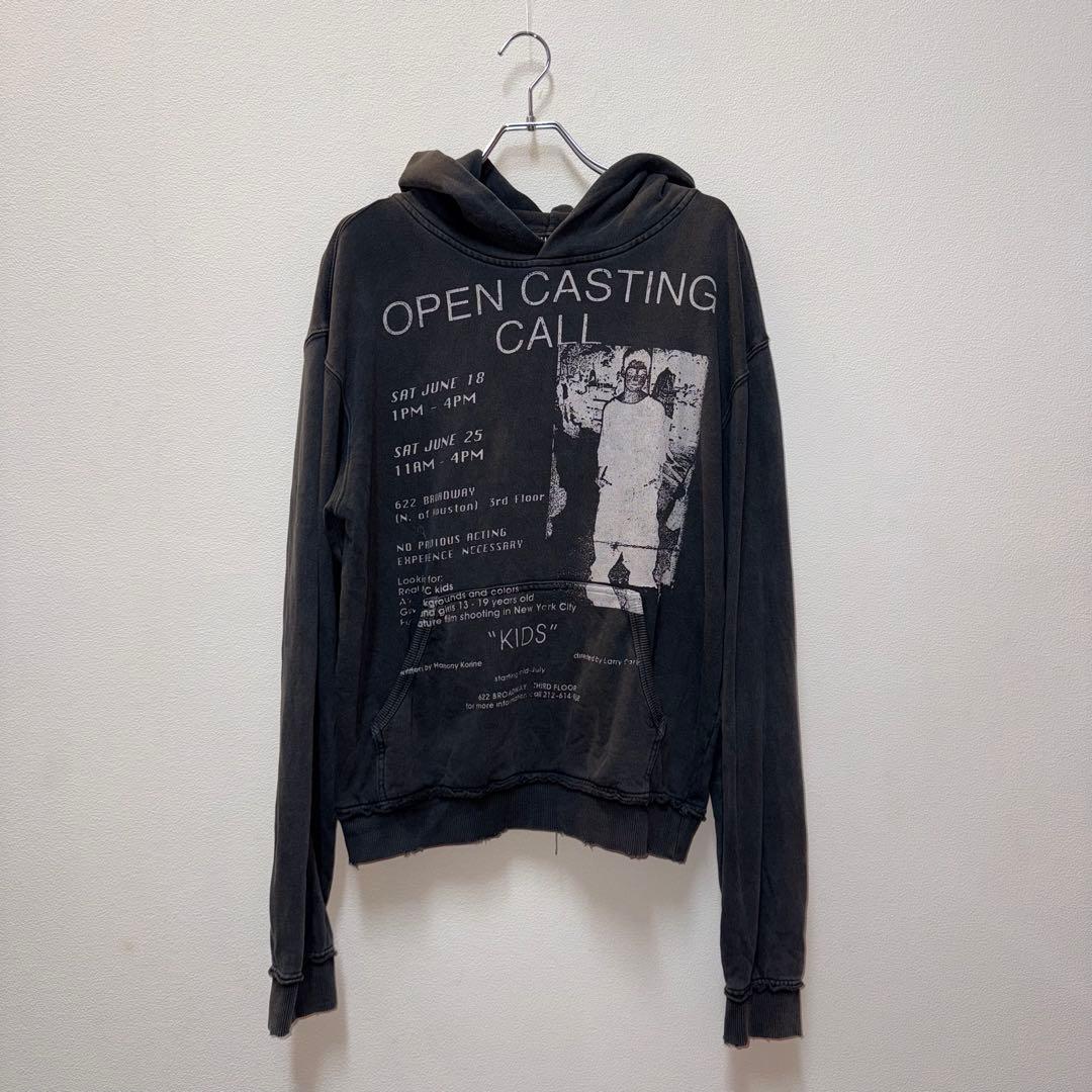 トップス Jaded London Open Casting Black Hoodie