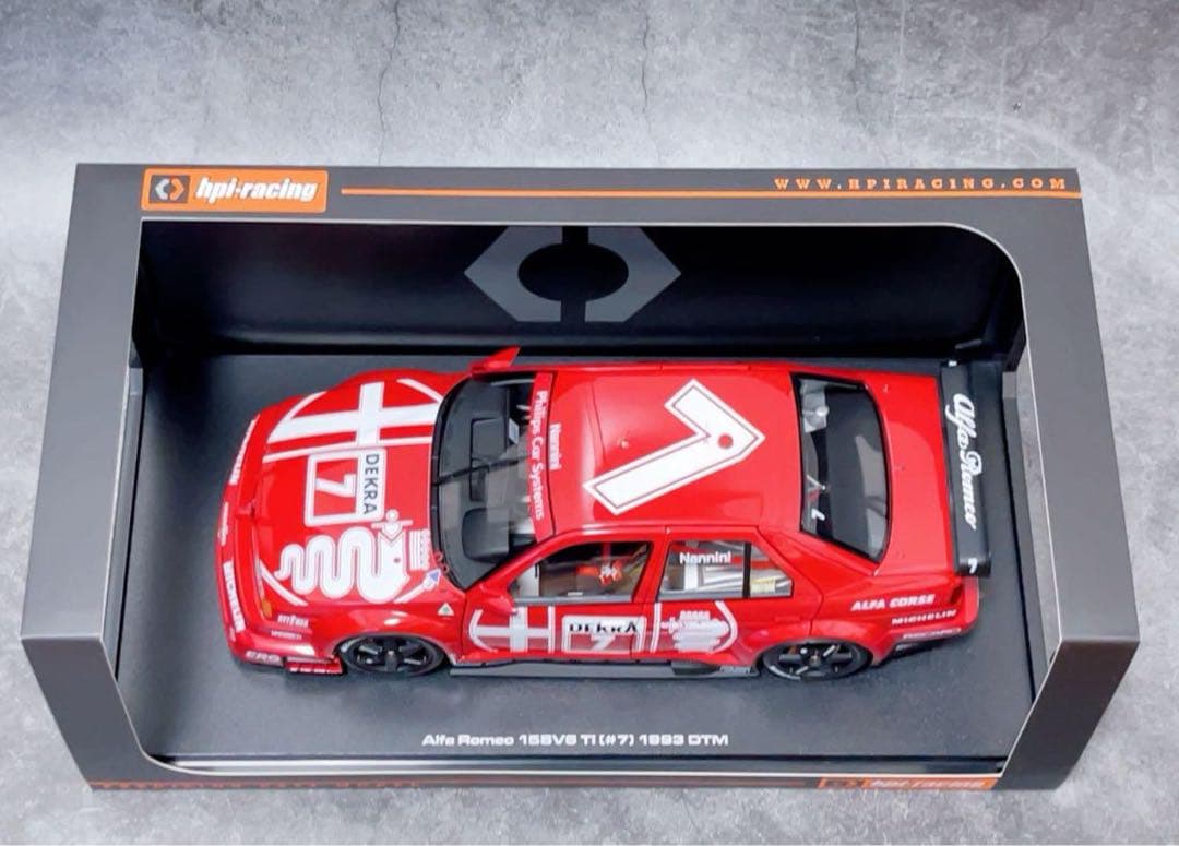 ミニカー 1/18 HPI Alfa Romeo 155 V6 TI #7 DTM