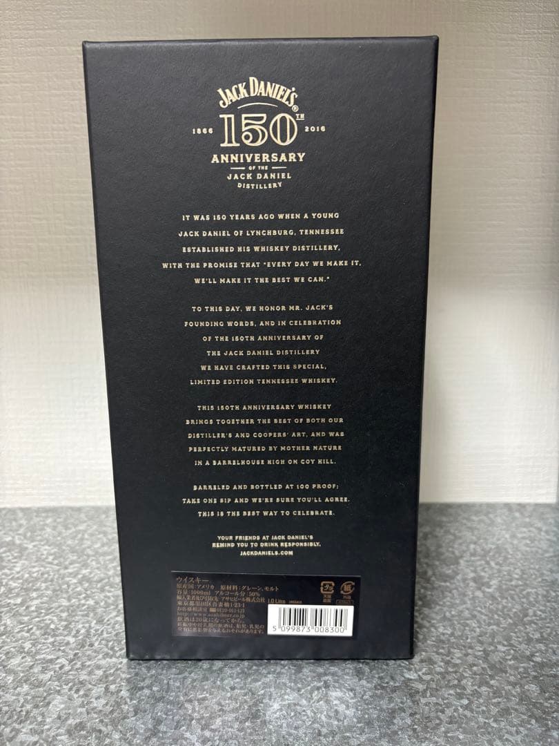 【希少品】ジャックダニエル150th Anniversary テネシーウイスキー