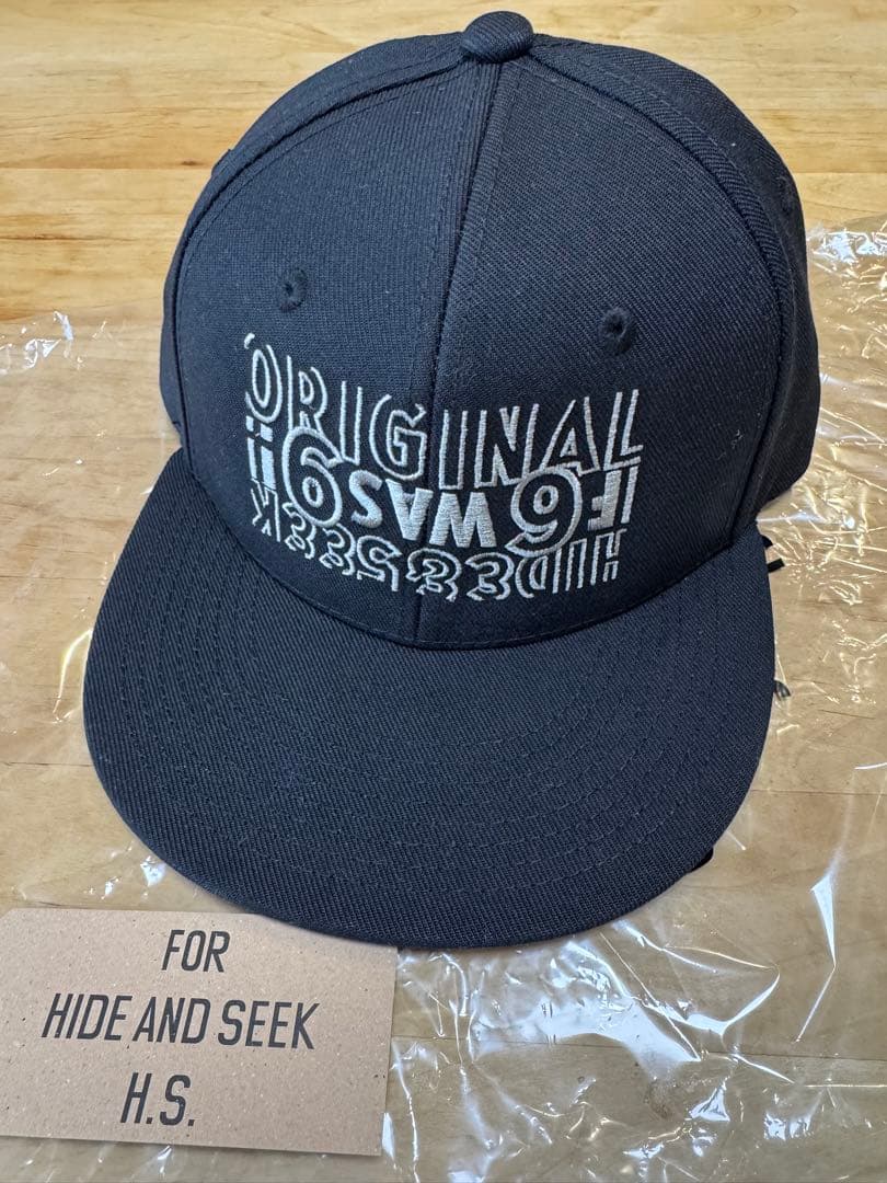 HideandSeek×Toru Nishiura 30周年記念コラボキャップ