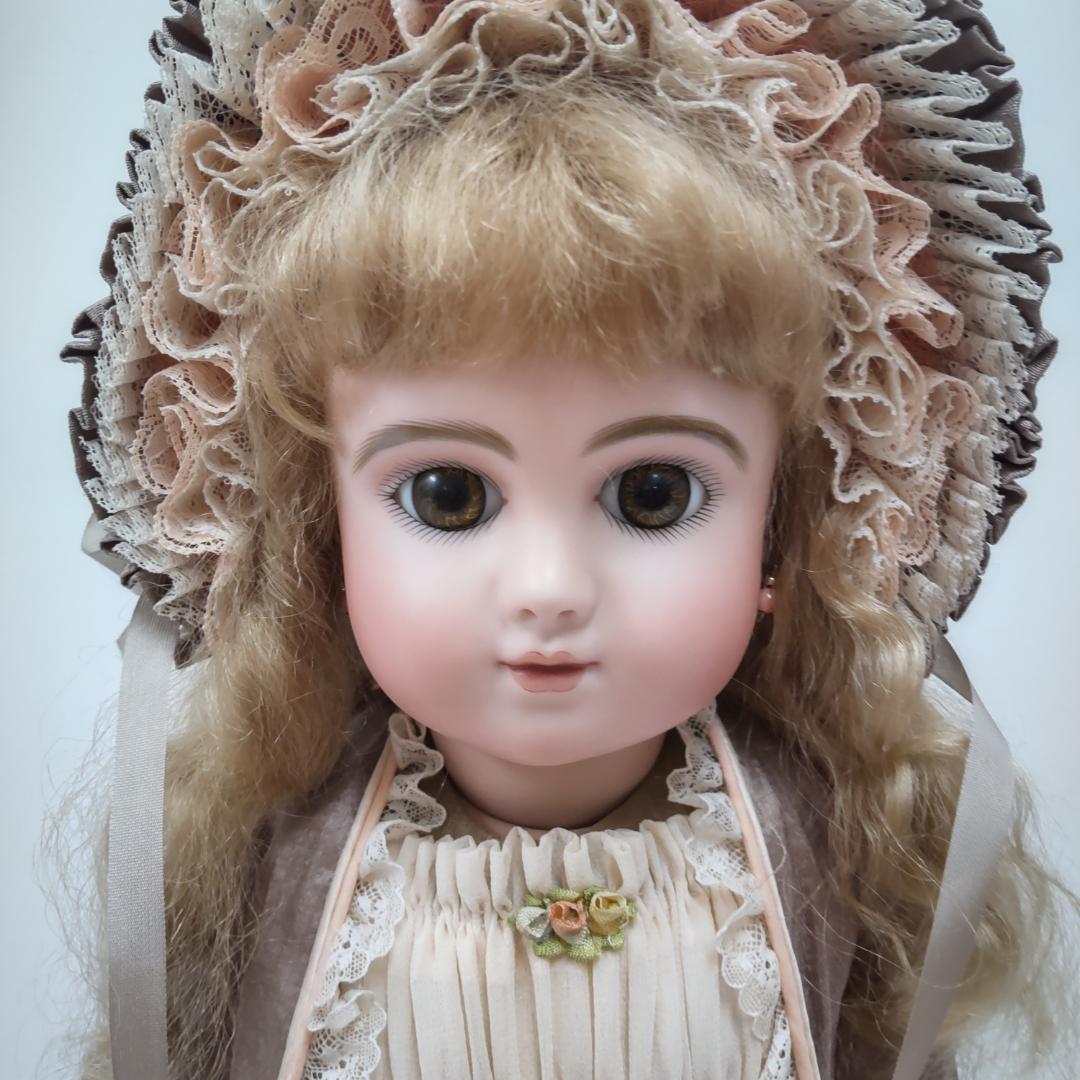 アンティークドール　リプロ　現代作家　C.Steine　スタイナー　ブルゴンC