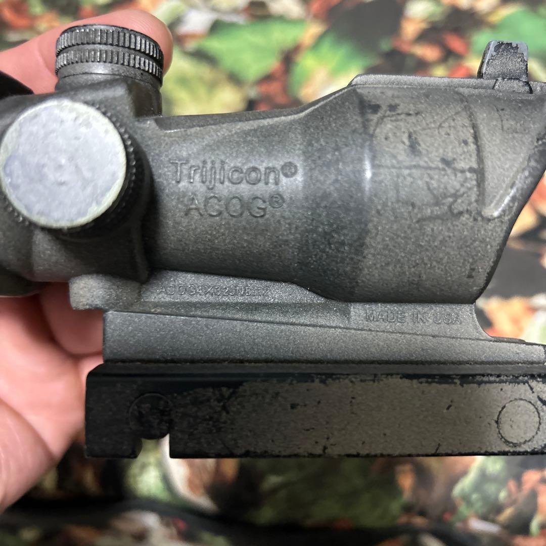 トリジコン Trijicon ACOG 米軍　リアル刻印あり　4倍　スコープ