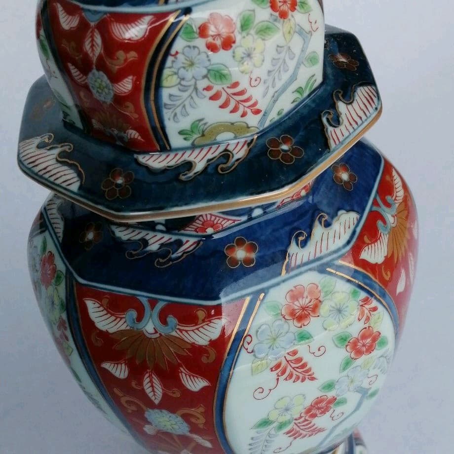 金彩　古伊万里　ポット