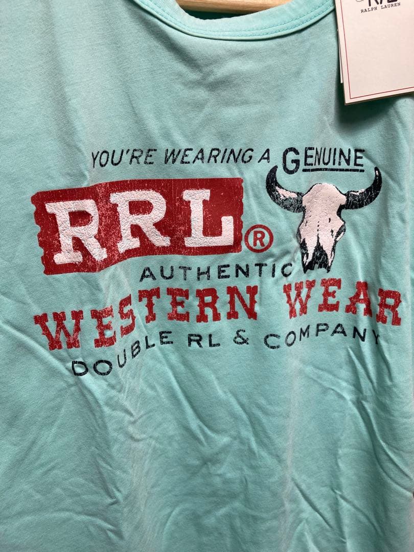 RRLプリントTシャツ