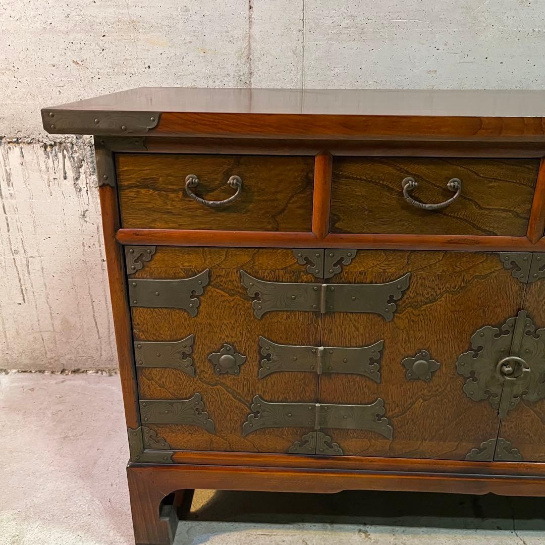 李朝家具 薬箱 薬箪笥 キャビネット サイドボード 中国家具 民芸家具 韓国