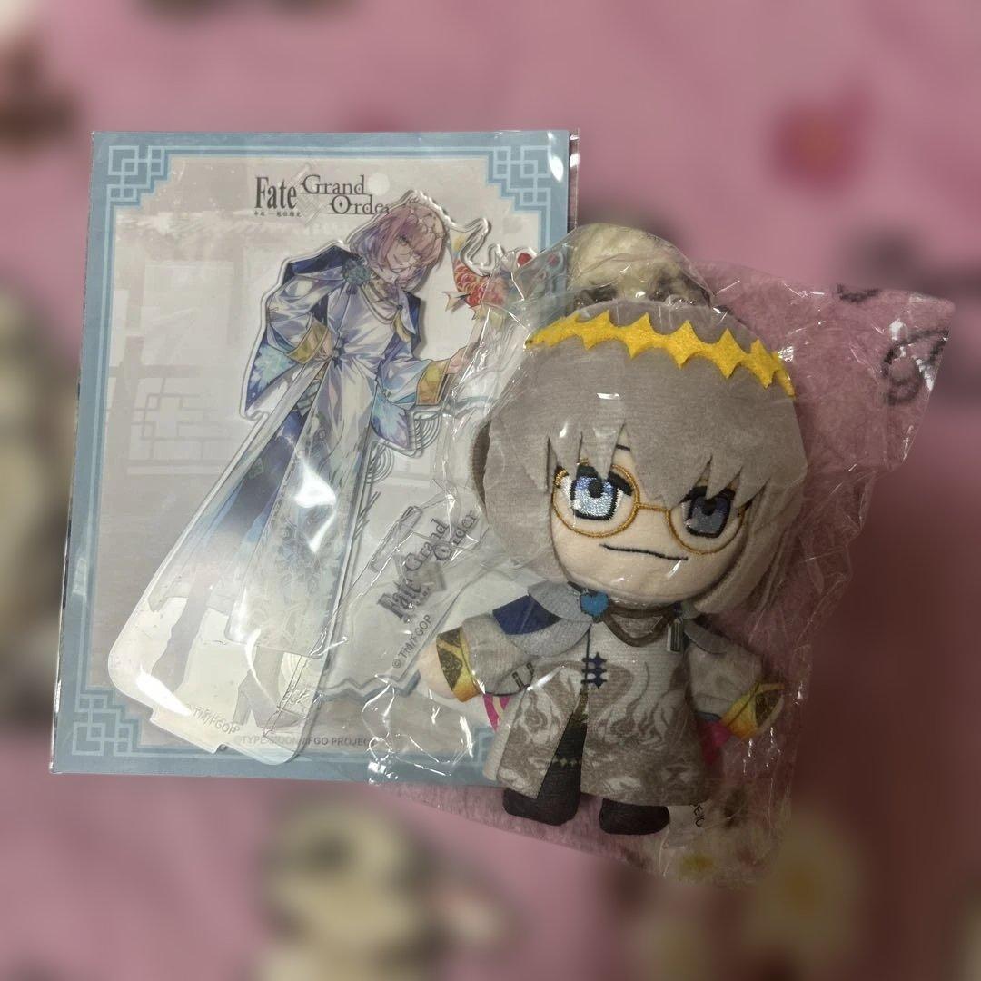 【中国春節限定・未開封】FGO オベロン ぬいぐるみ+ アクリルスタンドセット