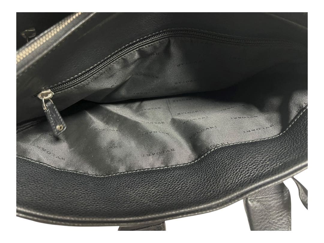 BVLGARI ブルガリ 本革 レザー ビジネスバッグ ブリーフケース メンズ