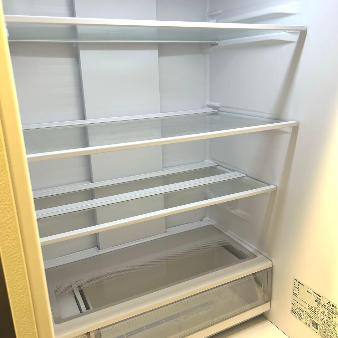 【パナソニック】超美品❗️冷蔵庫 NR-C37ES1-W 右開き 2025年製