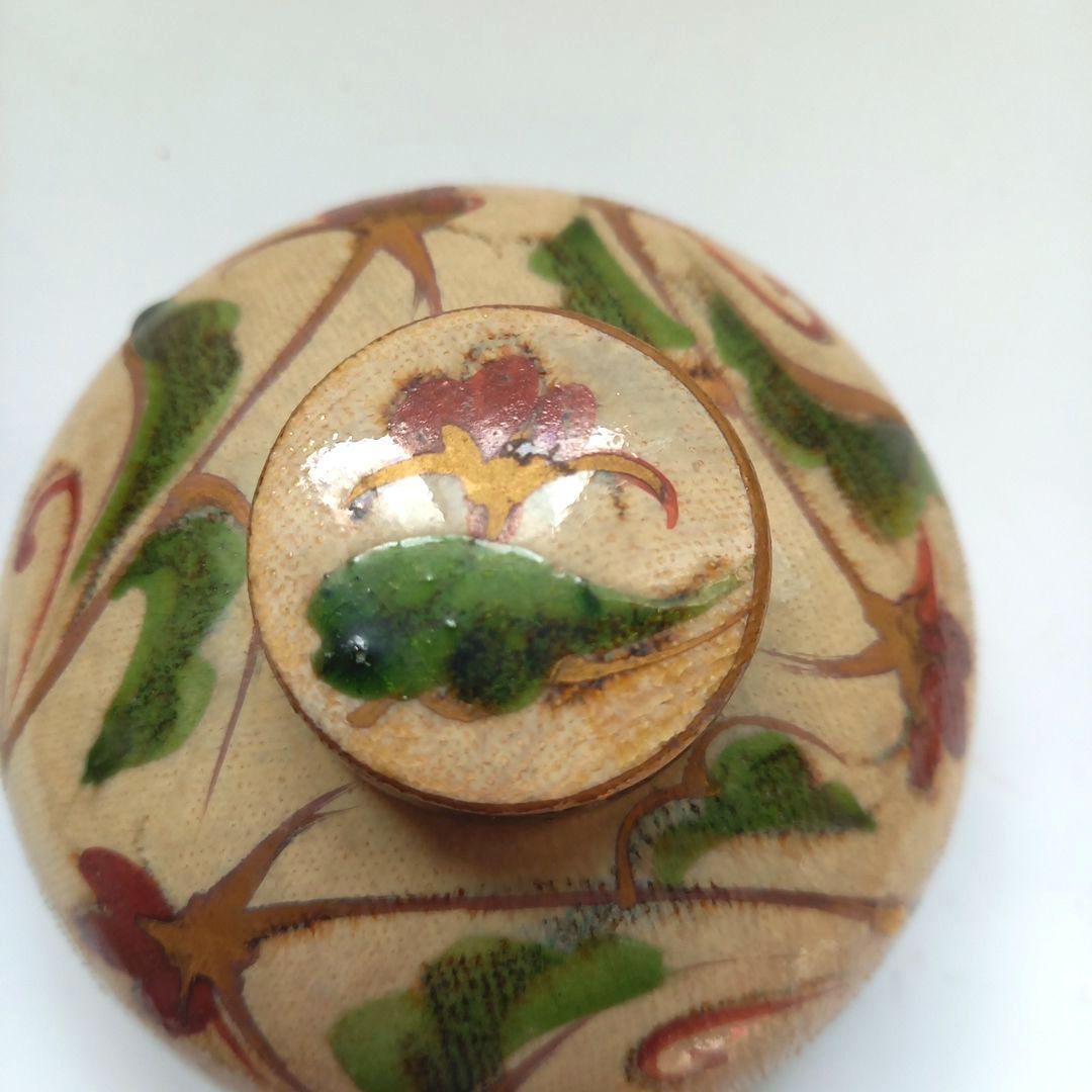 小森忍　山茶窯　インク壺　アンティーク　骨董　北斗窯