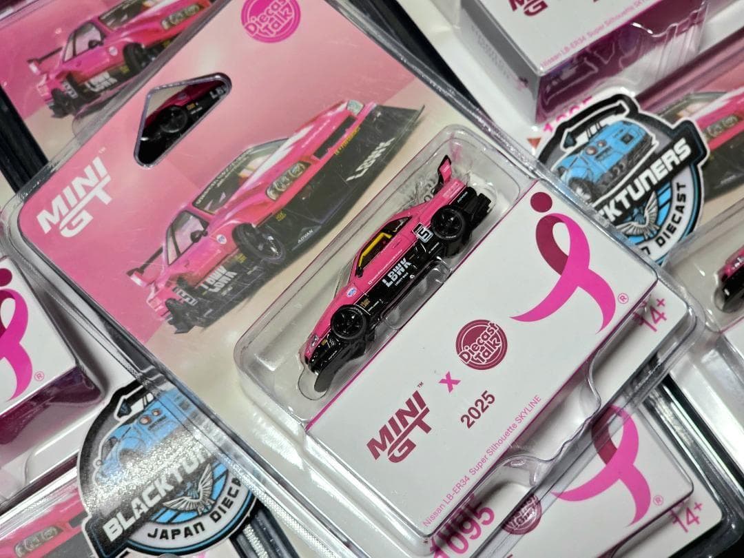 MINIGT 限定 Nissan ER34 Give Diecast Talk