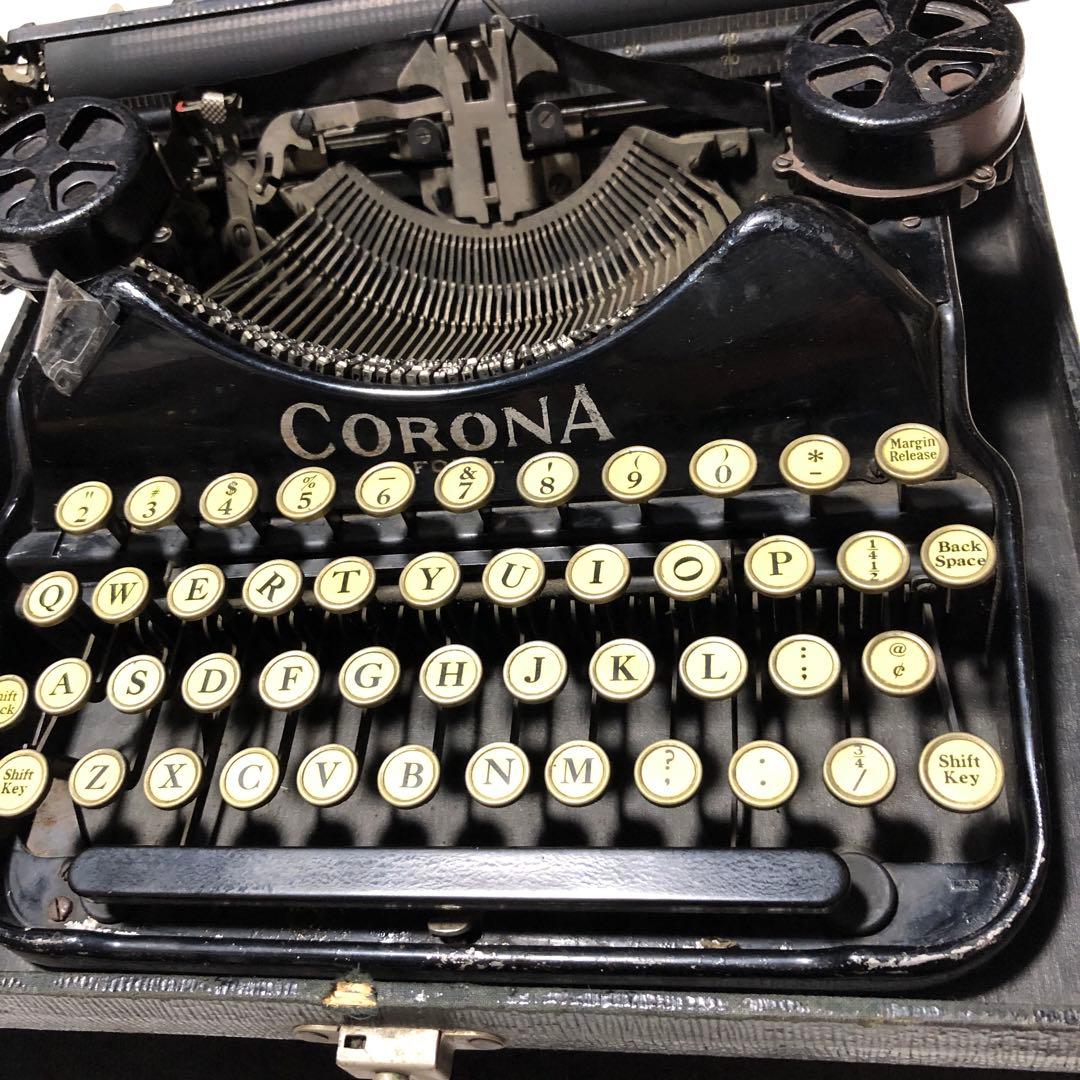CORONA FOUR タイプライター 黒