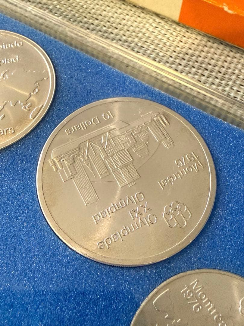 モントリオールオリンピック 記念銀貨 記念