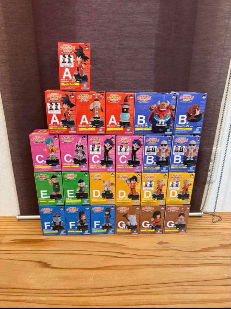 ドラゴンボール 1番くじ　アッセンブルコレクション　全24種　コンプリート
