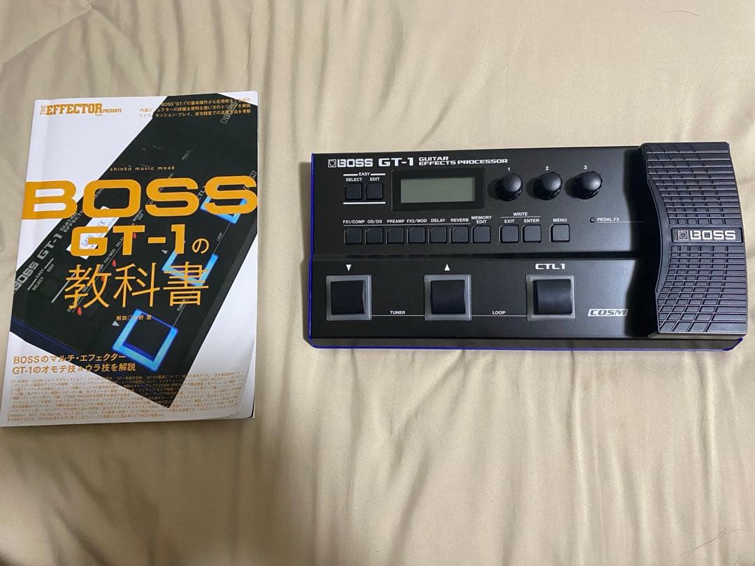 boss gt-1 本体+boss gt-1の教科書