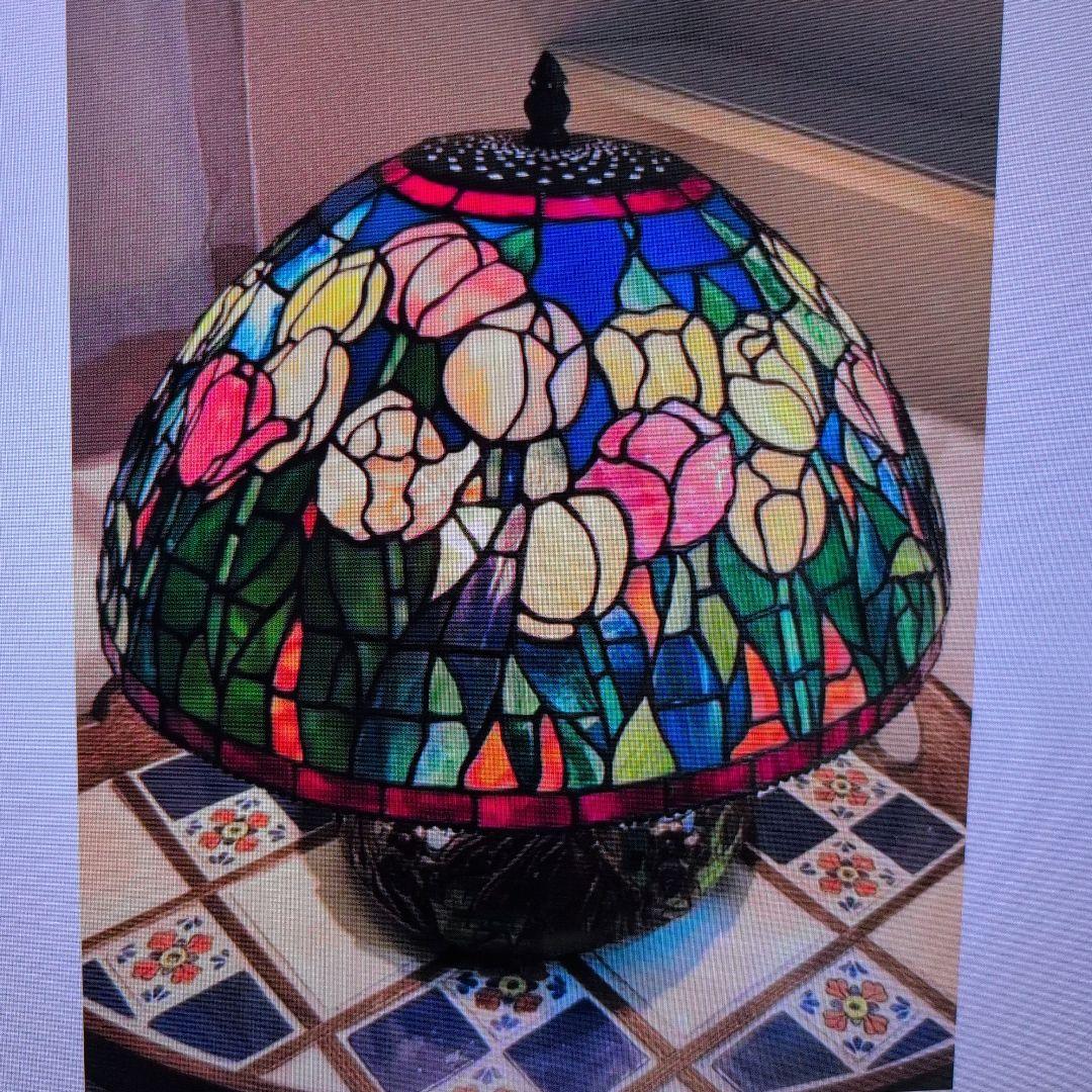 ODYSSEY 16インチ　TULIP　DOME　ステンド・グラス作成用モールド