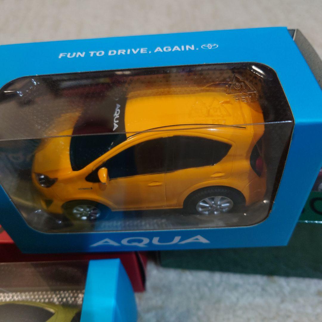 トヨタ　プルバックカーセット COROLLA C-HR PASSO AQUA