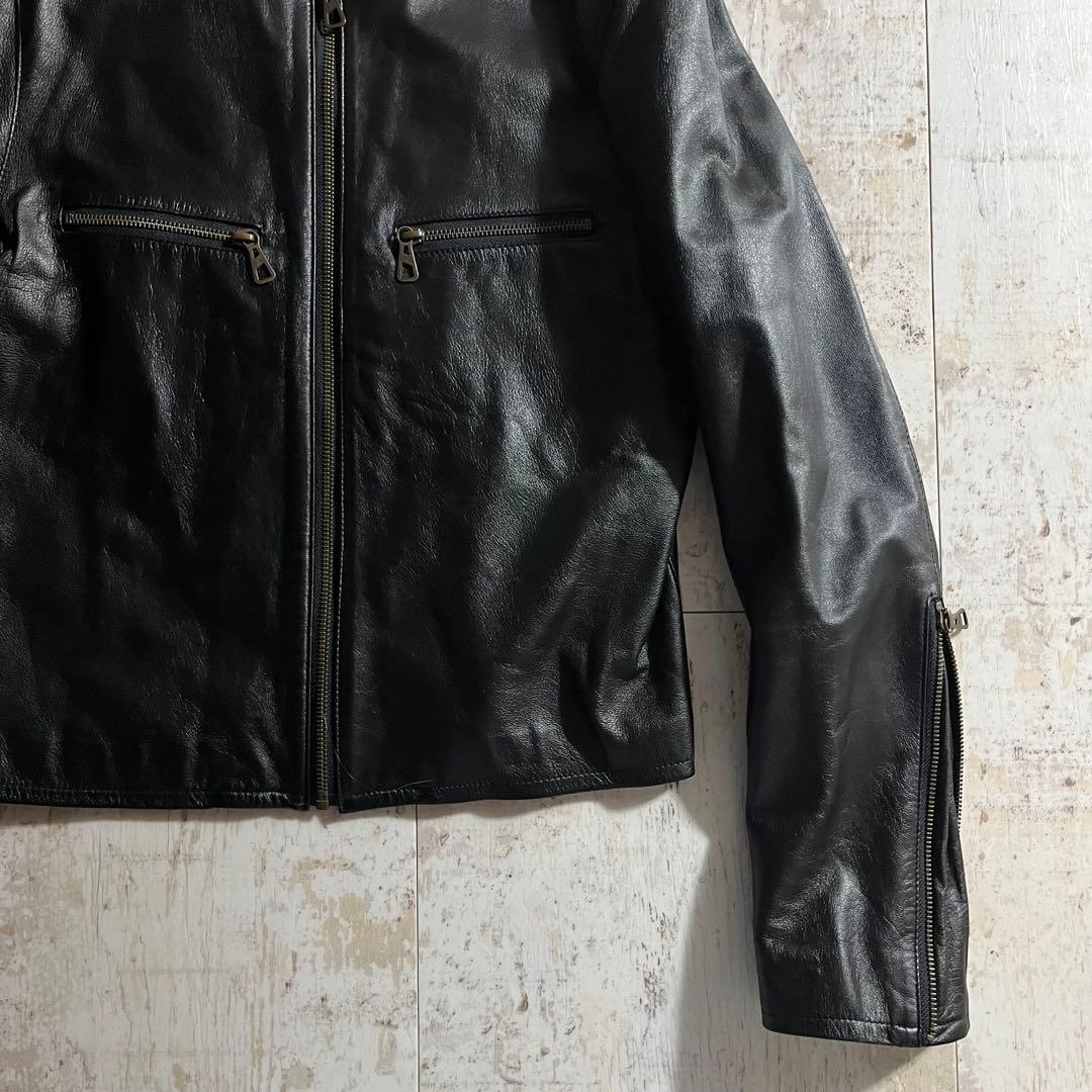 Jean Paul Gaultier ゴルチエ レザー ライダース ジャケット