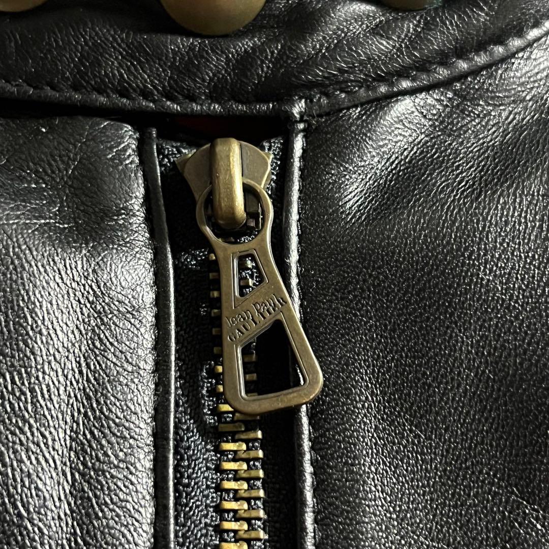 Jean Paul Gaultier ゴルチエ レザー ライダース ジャケット