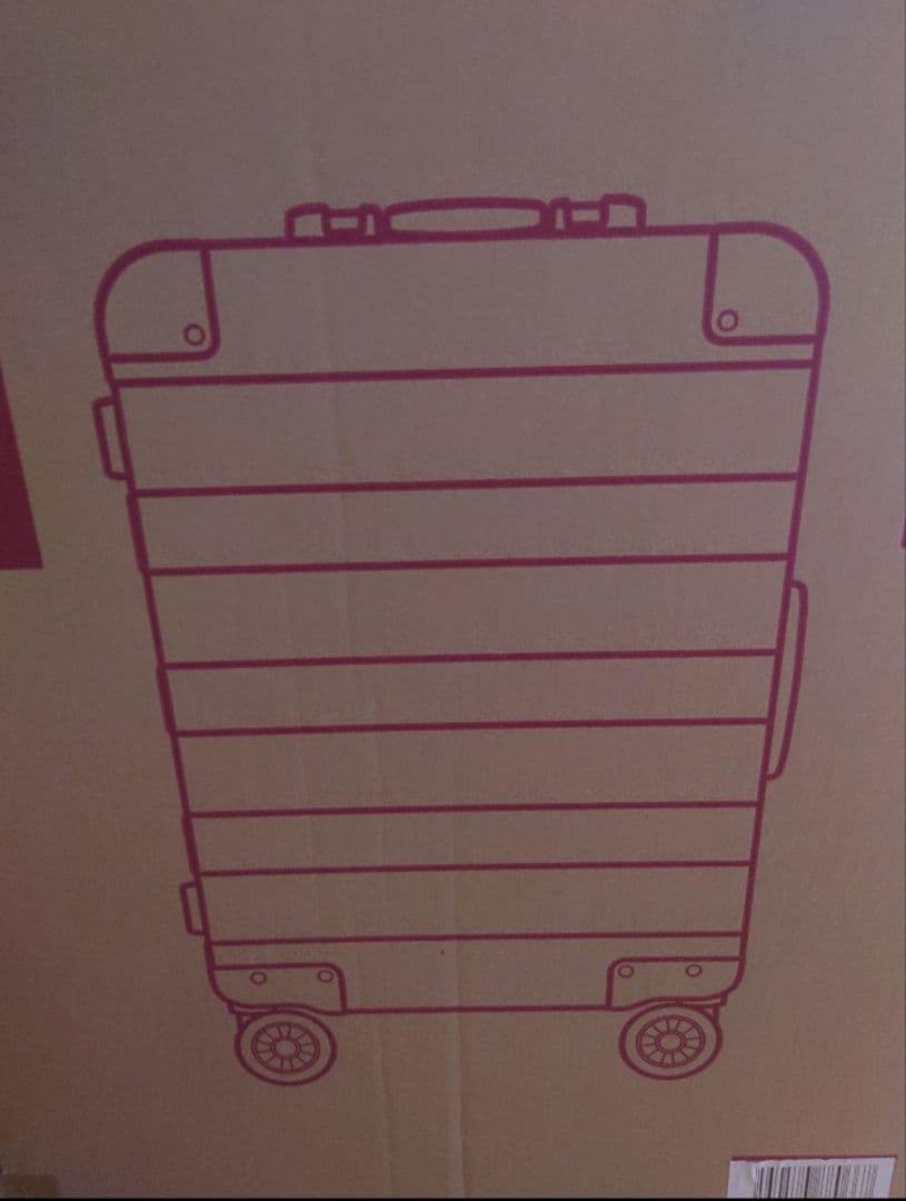 無印良品　アルミハードキャリーケース３４リットル