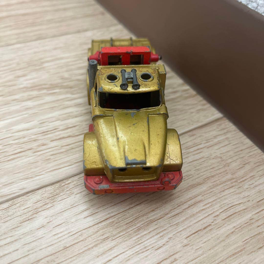 希少レア　昭和当時物　ミニカー　レトロ　ゴールド