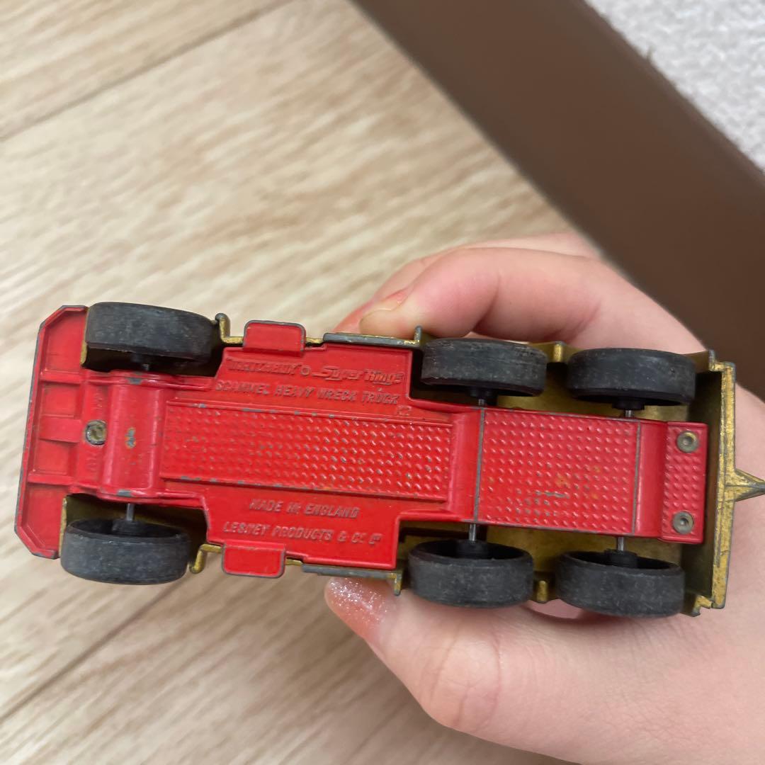 希少レア　昭和当時物　ミニカー　レトロ　ゴールド