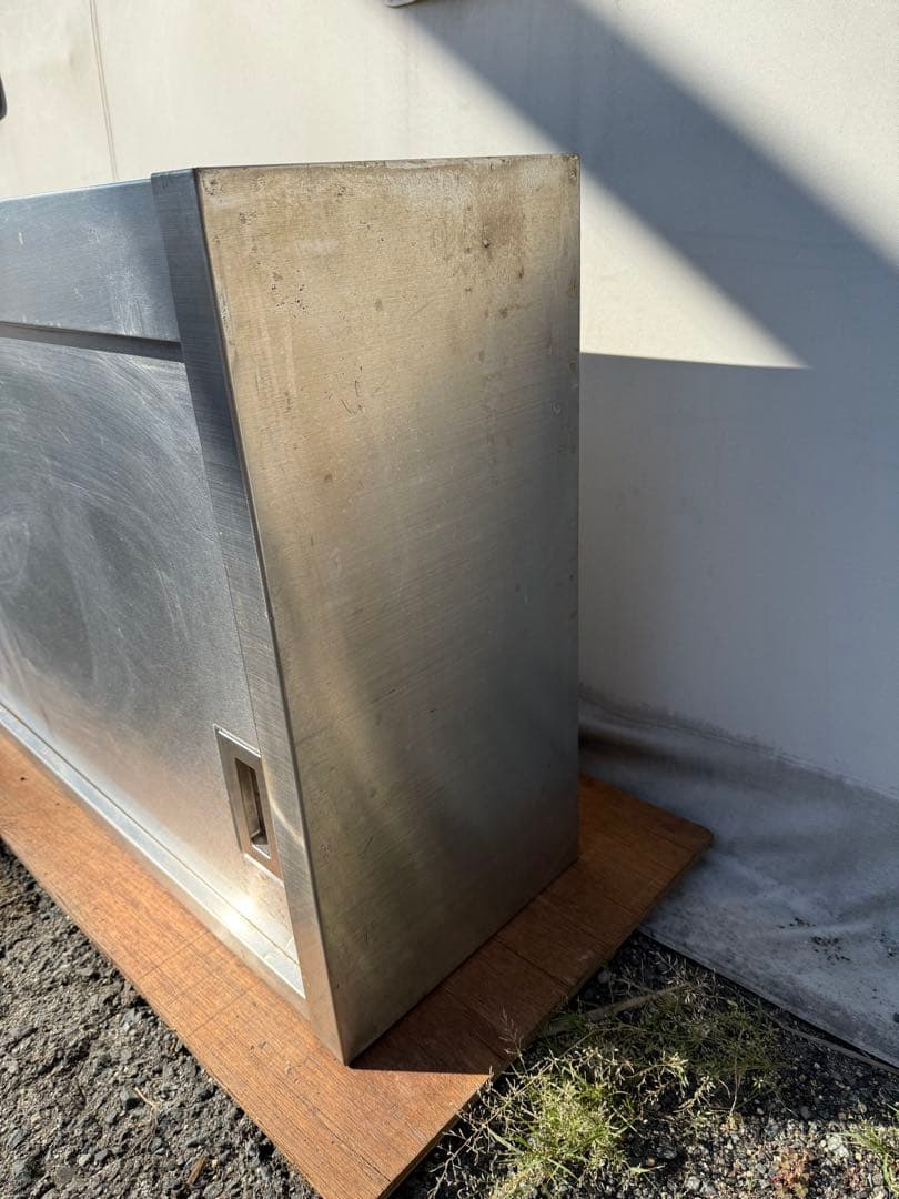 【O-1883】吊戸棚 スチール製 厨房機器 収納棚 業務用