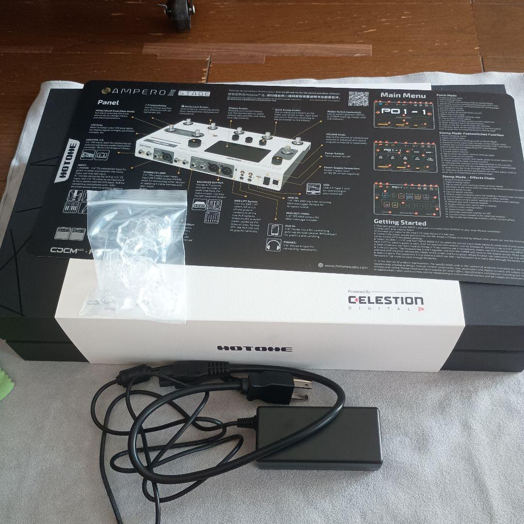 Hotone Ampero II Stage ギターエフェクター