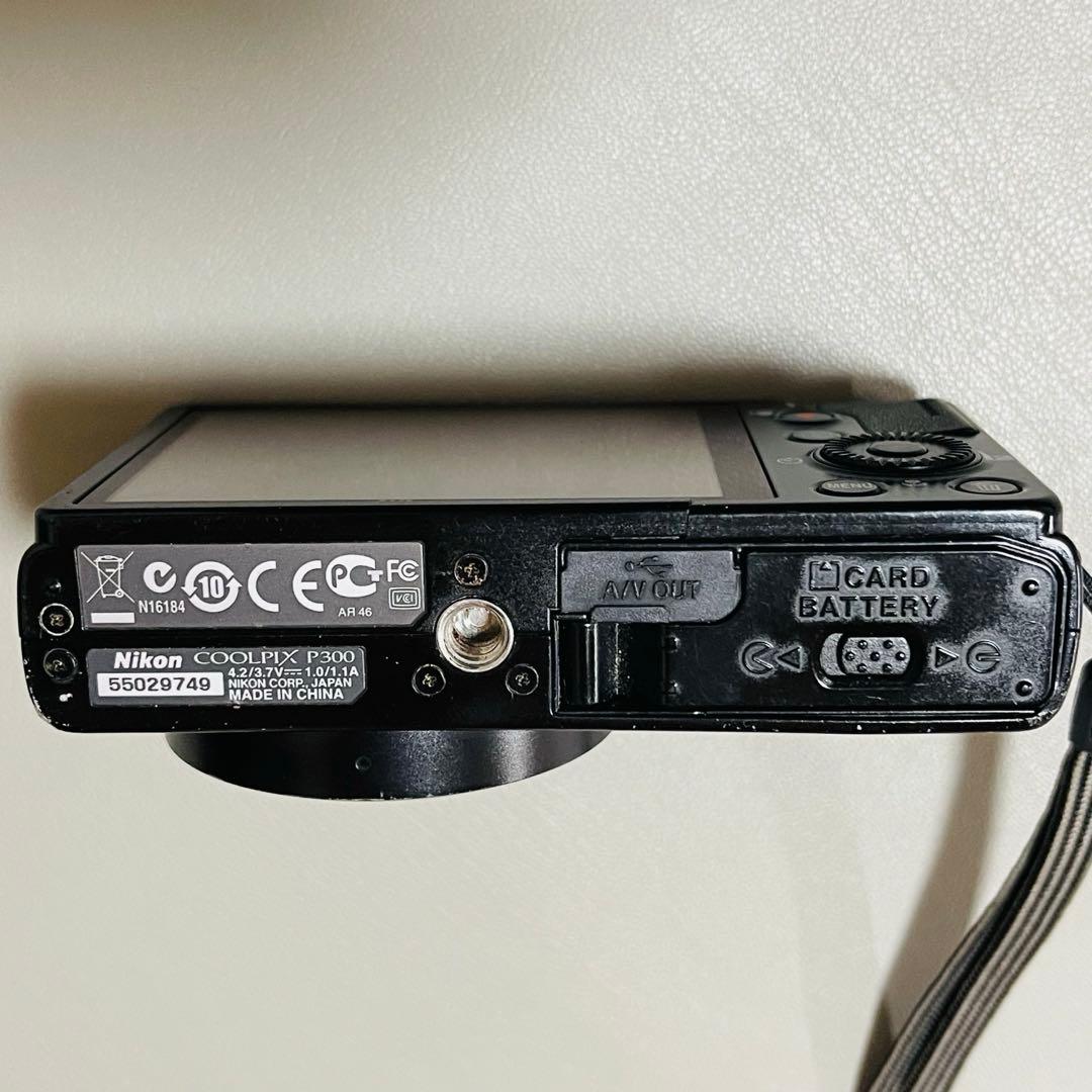 Nikon ニコン COOLPIX P300 ジャンク品　コンパクトカメラNO1
