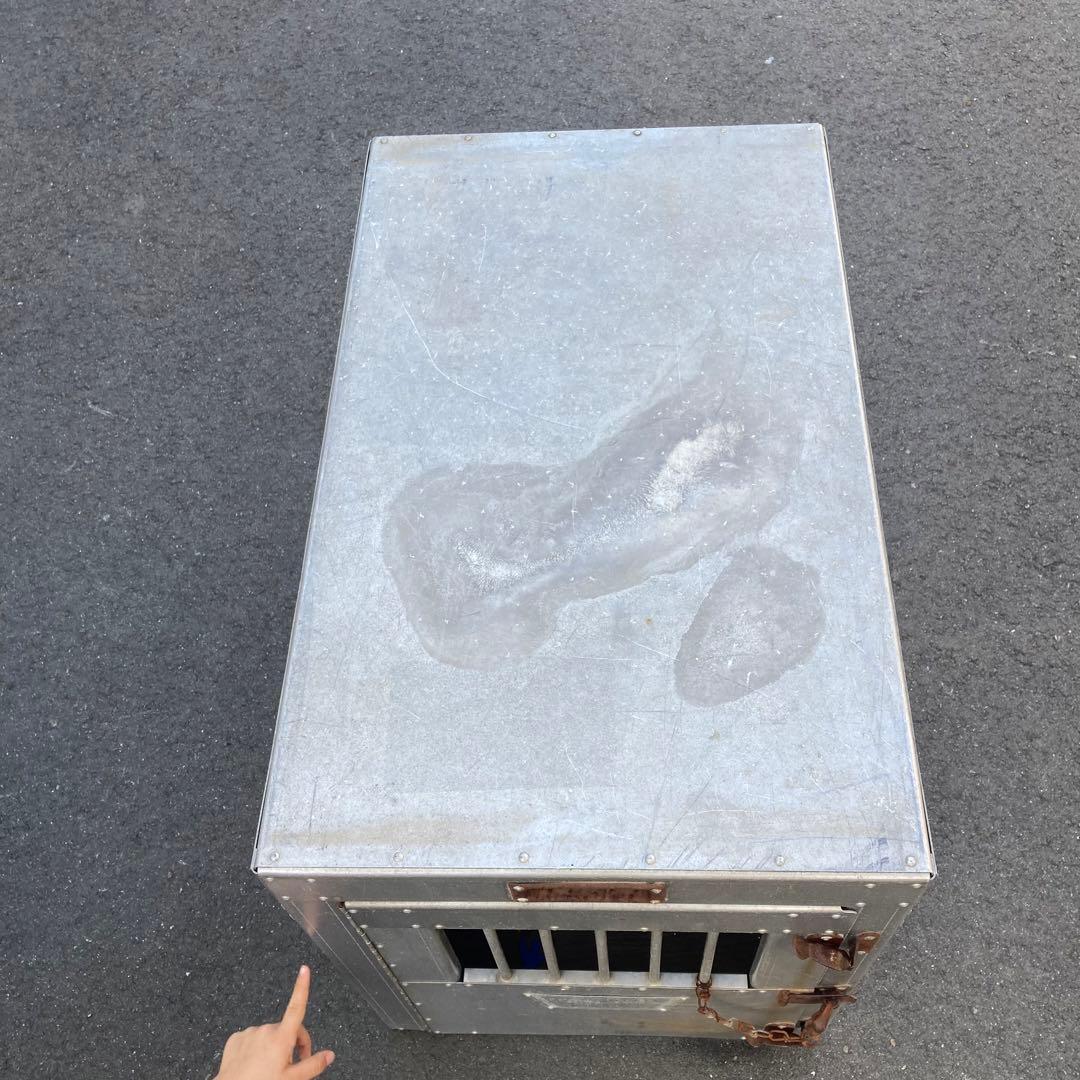 【送料込】アルミ輸送犬舎 ドッグケージ 多摩貿易