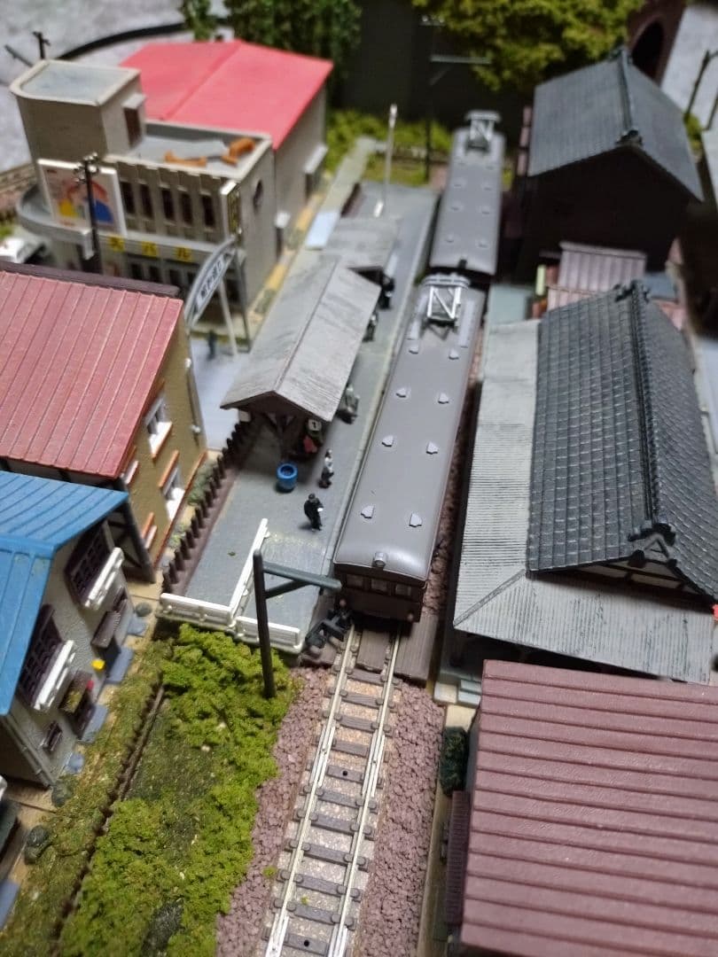 Nゲージ 鉄道模型 街並み ジオラマ