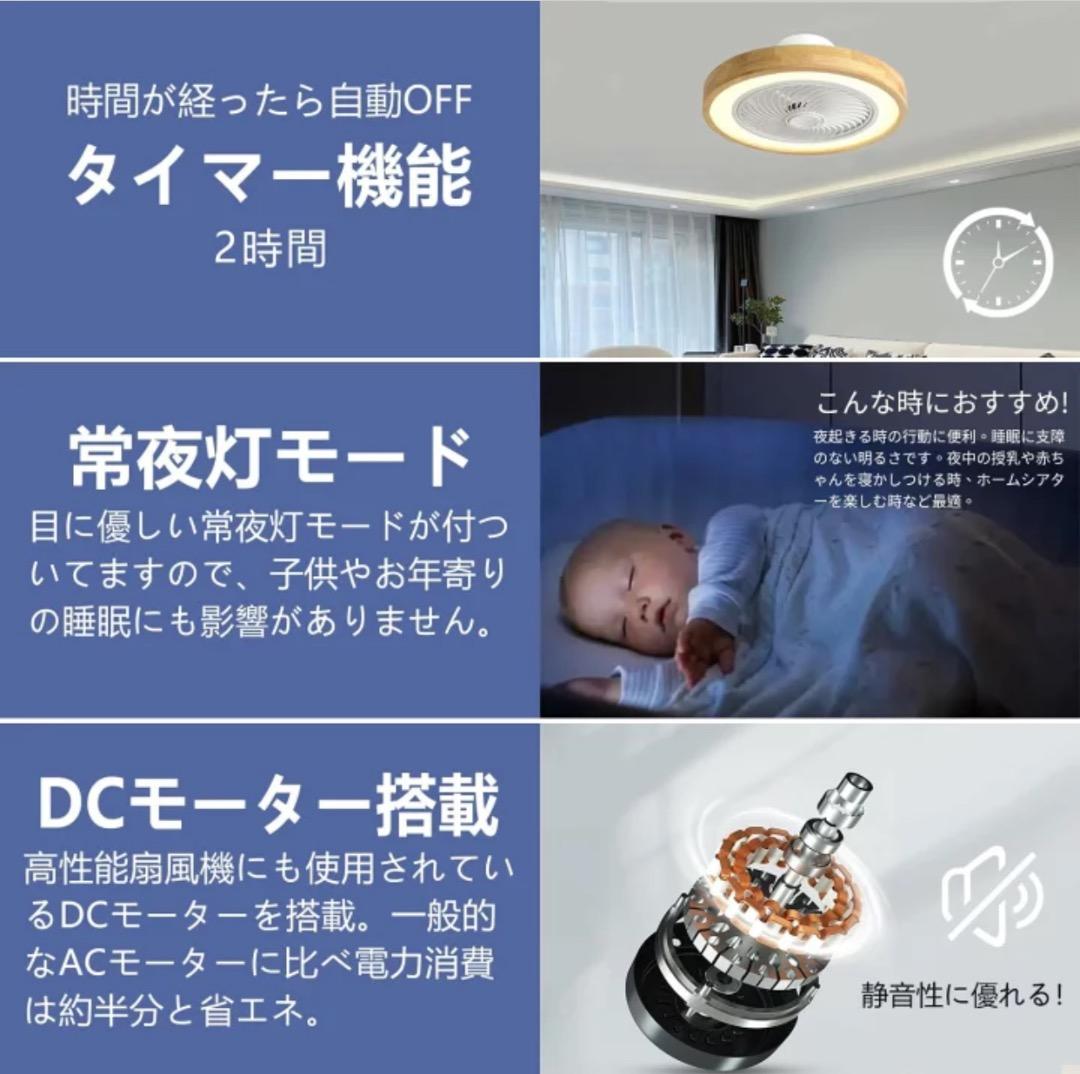 新品未使用 LEDシーリングライト シーリングファンライト