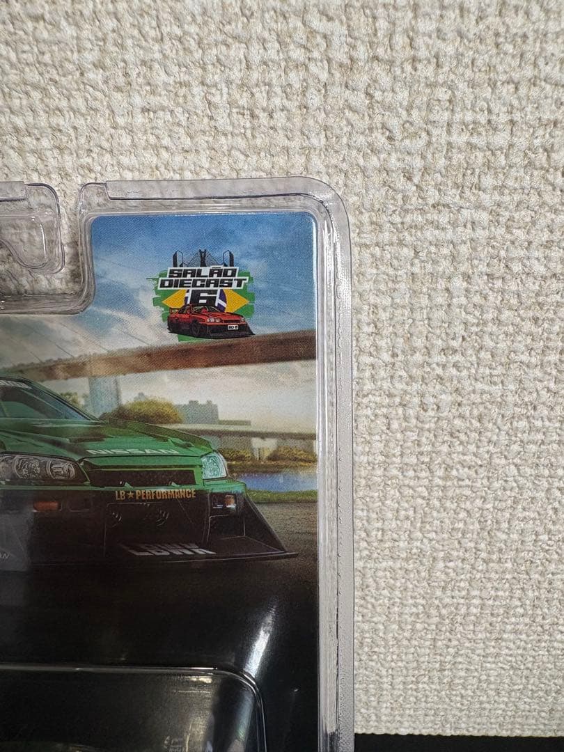 ミニカー MINI GT NISSAN LB-R34 BRAZIL CONVENTION