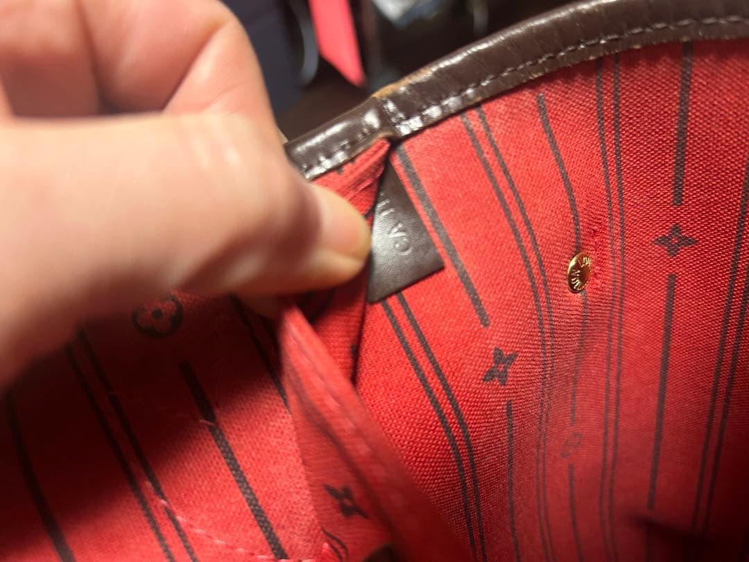 Louis Vuitton ダミエ トートバッグ 中型