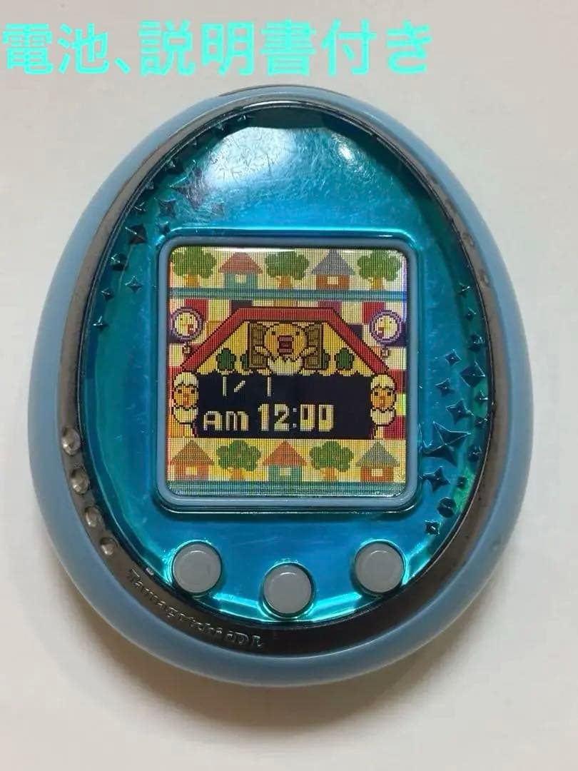 たまごっち　iDL idl ブルー　【動作確認済み】　電池付き　説明書付き