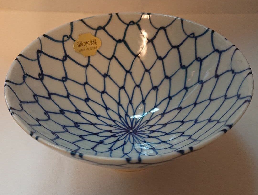 清水焼飯茶碗・手描き・